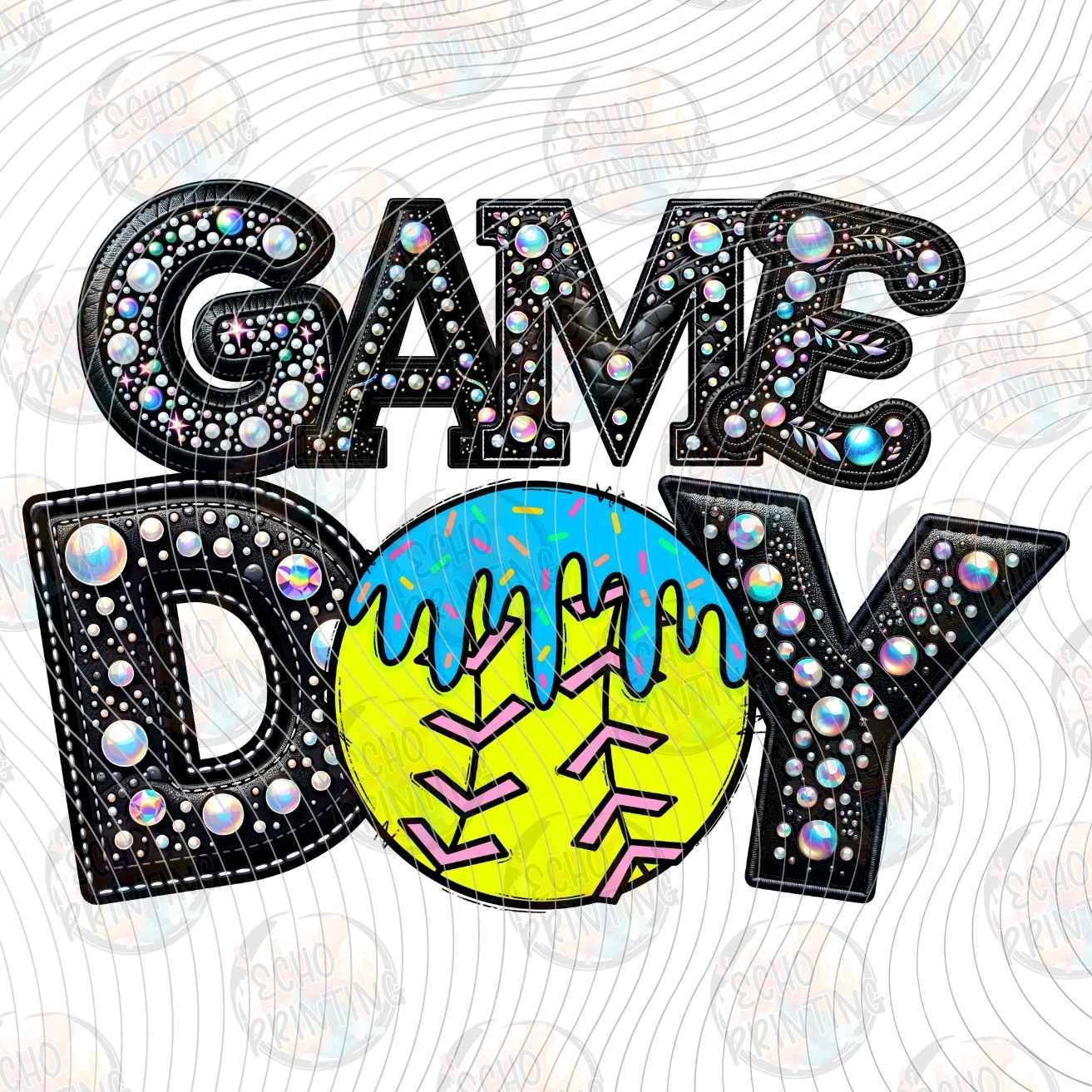 BSBG 719 - GAME DAY SOFTBALL DRIP