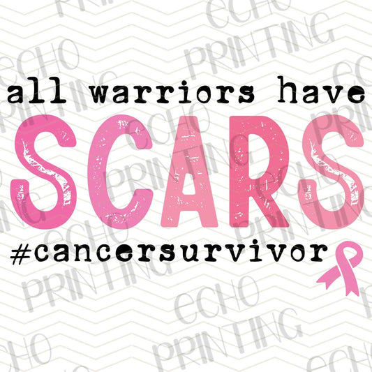 BSCRA 10 – ALL WARRIORS HAVE SCARS – CANCER SURVIVOR