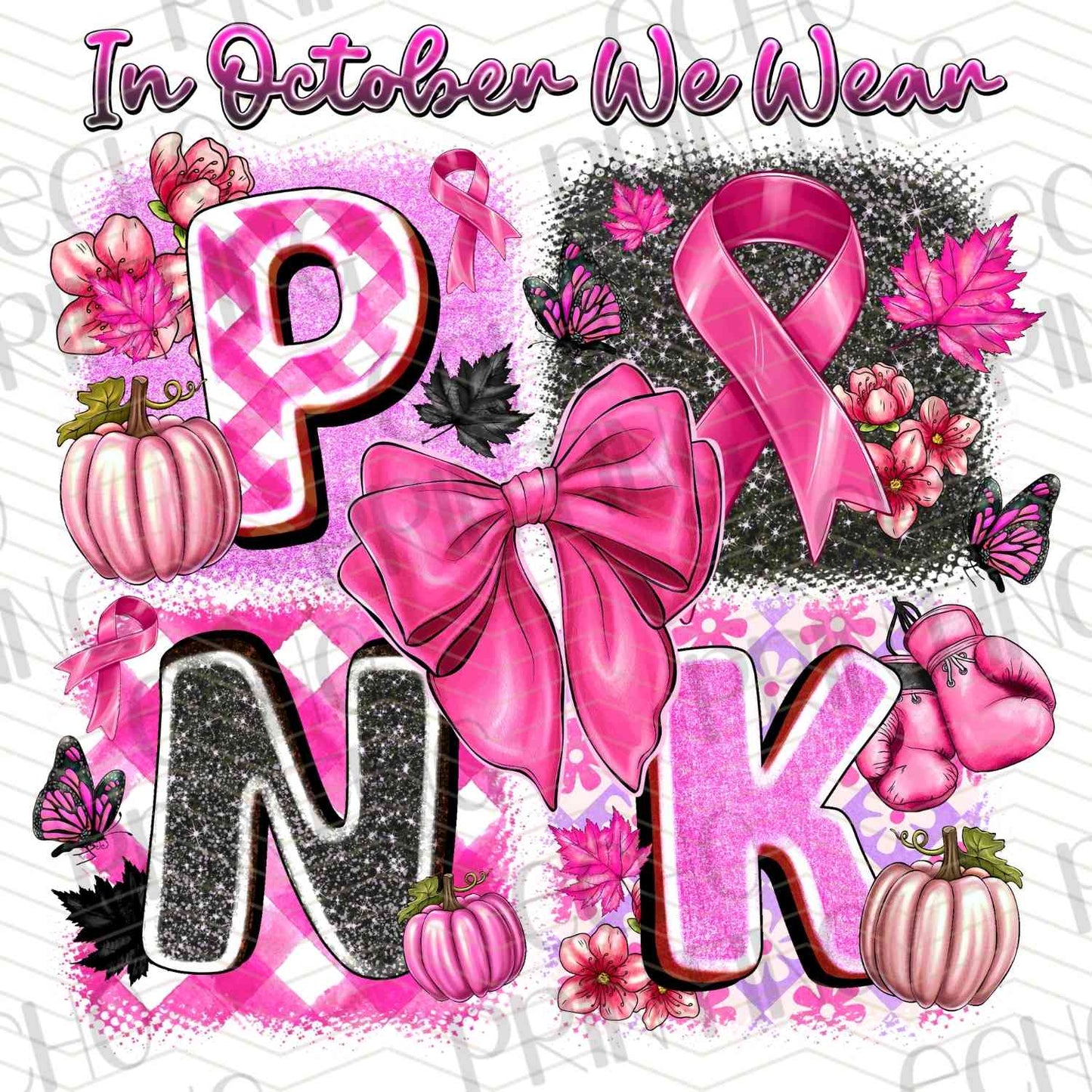 BSCRA 209 – IN OCTOBER WE WEAR PINK FLORAL