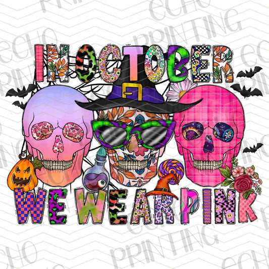 BSCRA 226 – IN OCTOBER WE WEAR PINK SKULLS