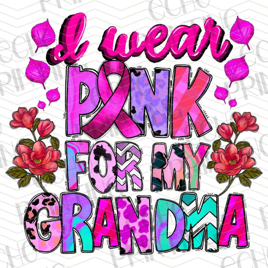 BSCRA 228 – I WEAR PINK FOR MY GRANDMA