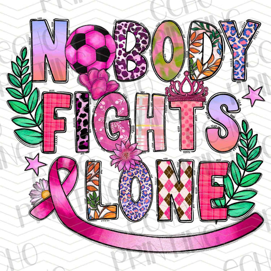 BSCRA 231 – NOBODY FIGHTS ALONE PINK RIBBON