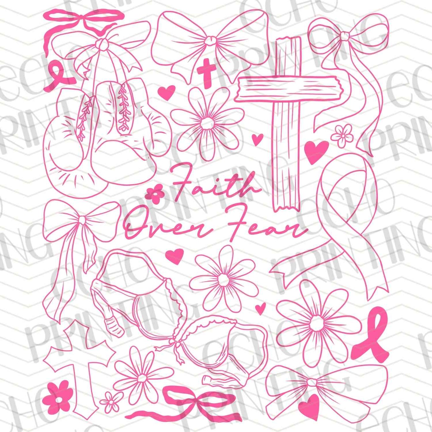 BSCRA 247 – PINK DOODLE AWARENESS ICONS