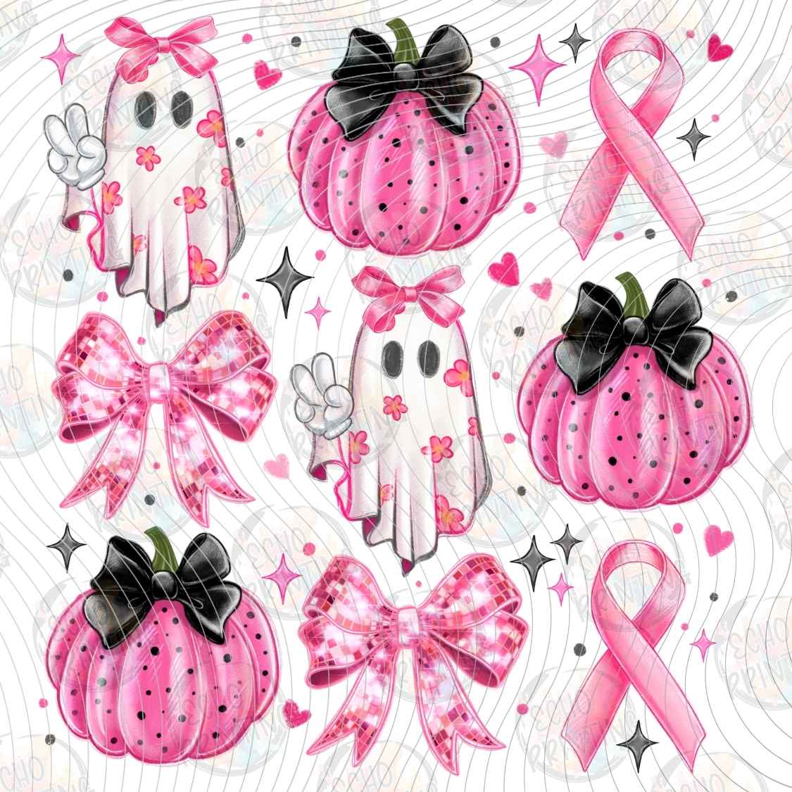 BSCRA 322 - PINK GHOSTS AND RIBBONS
