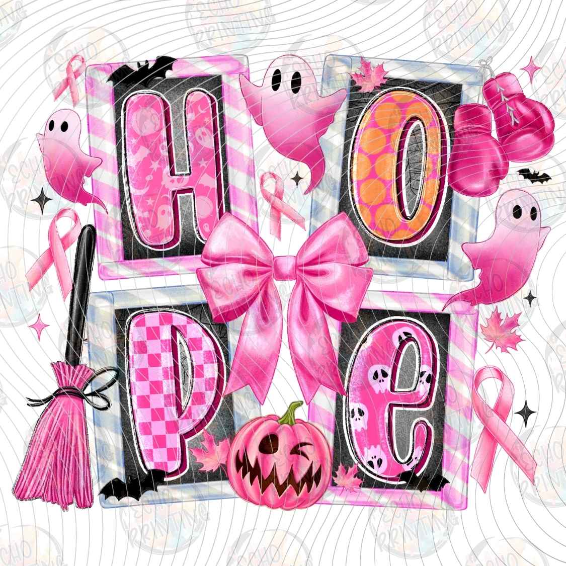 BSCRA 372 - HOPE LOVE PINK RIBBON