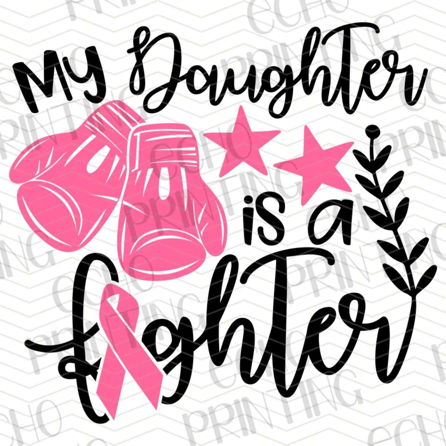 BSCRA 38 – MY DAUGHTER IS A FIGHTER WITH RIBBON