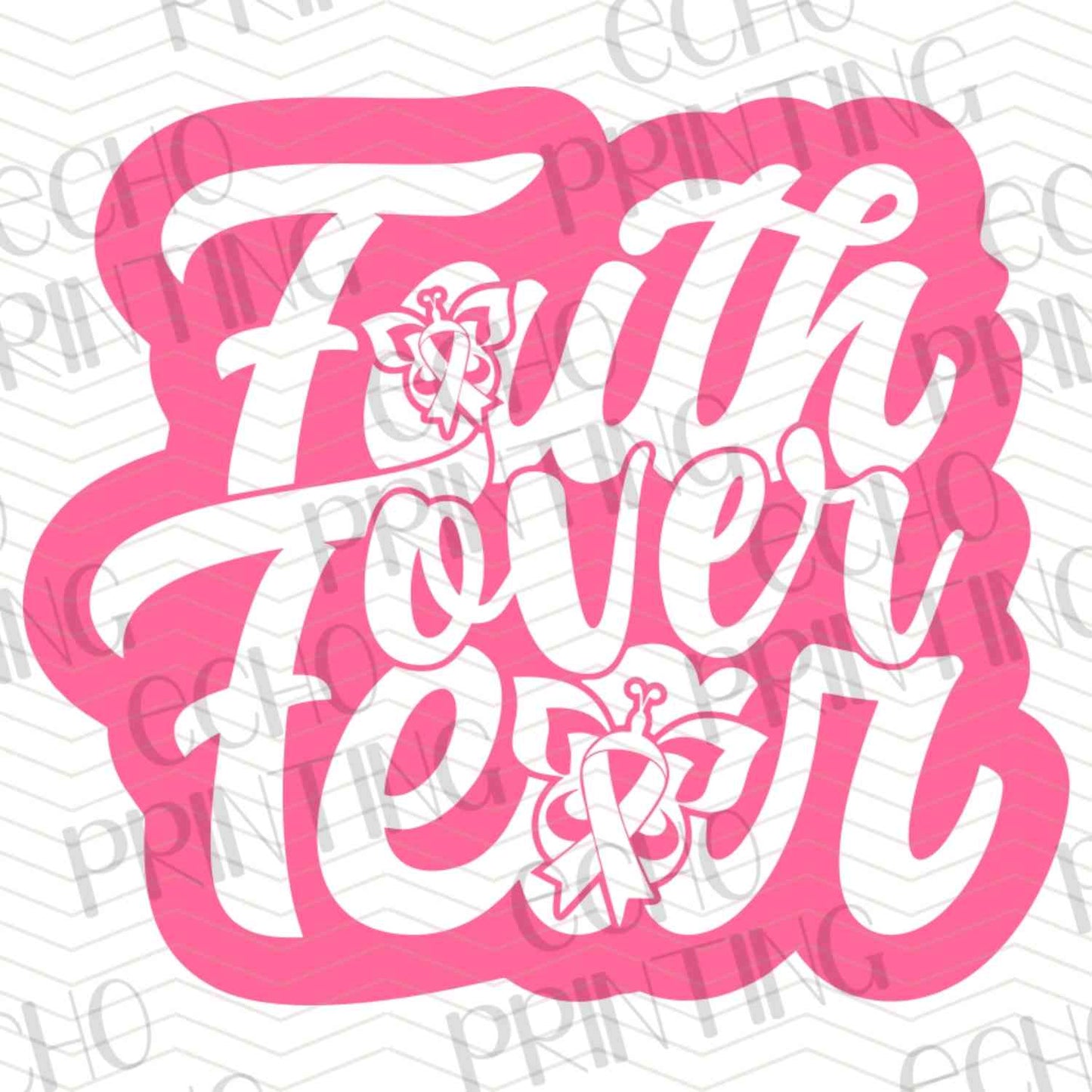 BSCRA 42 – FAITH OVER FEAR WITH PINK BOWS