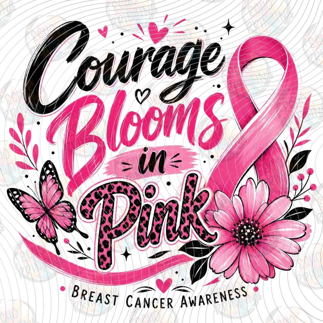 BSCRA 511 - COURAGE BLOOMS IN PINK