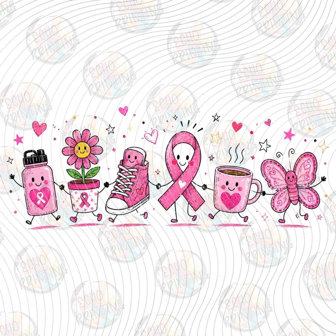 BSCRA 549 - PINK RIBBON SWEETS COLLAGE