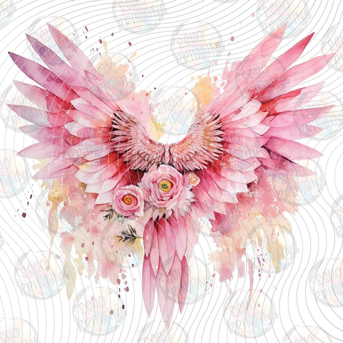 BSCRA 625 - PINK ANGEL WINGS AWARENESS