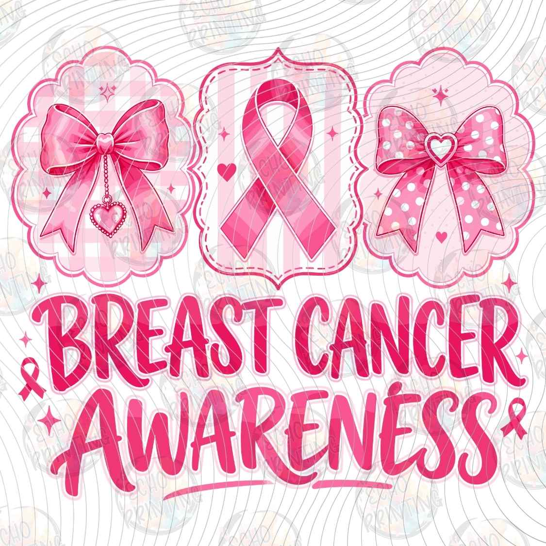 BSCRA 642 - BREAST CANCER AWARENESS BOWS