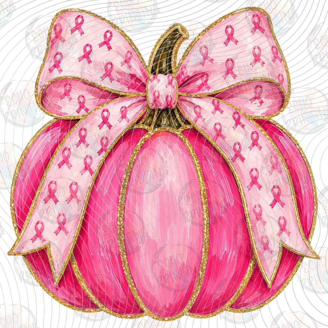 BSCRA 645 - PINK PUMPKIN BOW