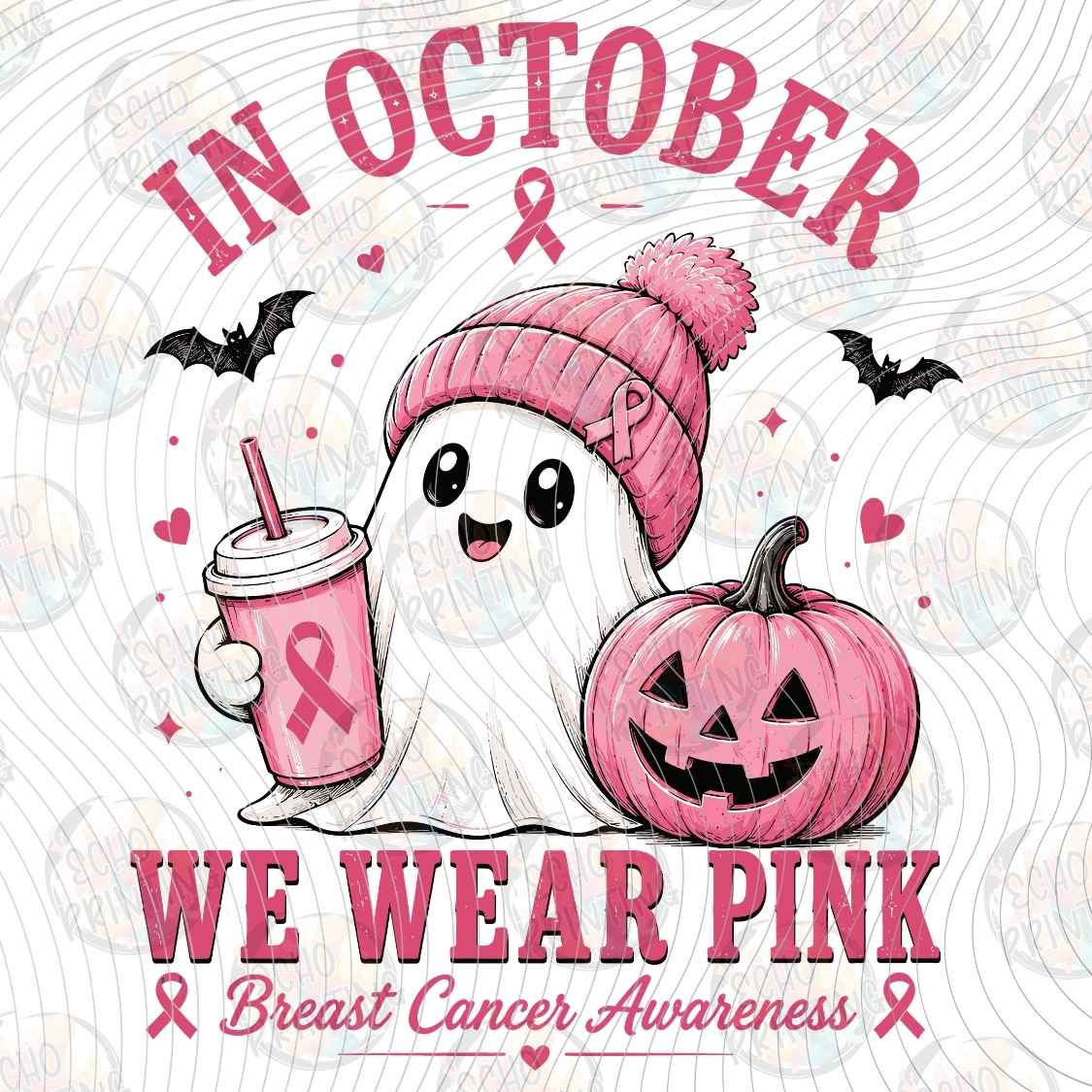 BSCRA 672 - IN OCTOBER WE WEAR PINK GHOST