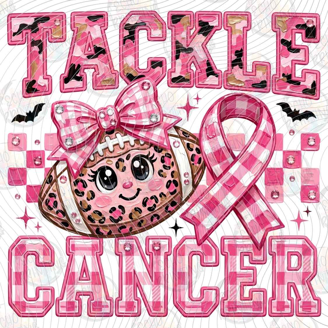 BSCRA 721 - TACKLE CANCER RIBBON