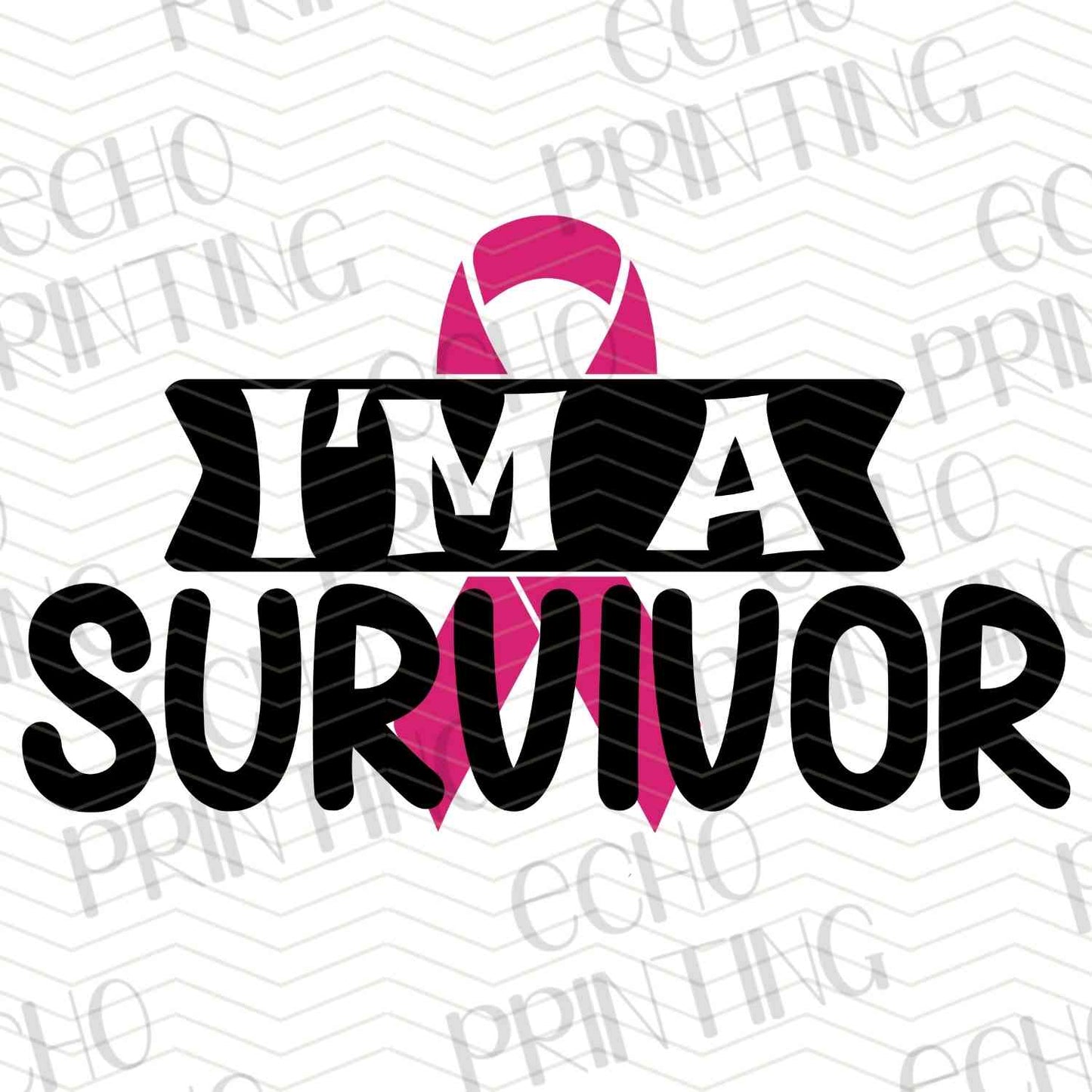 BSCRA 77 – I’M A SURVIVOR WITH PINK RIBBON