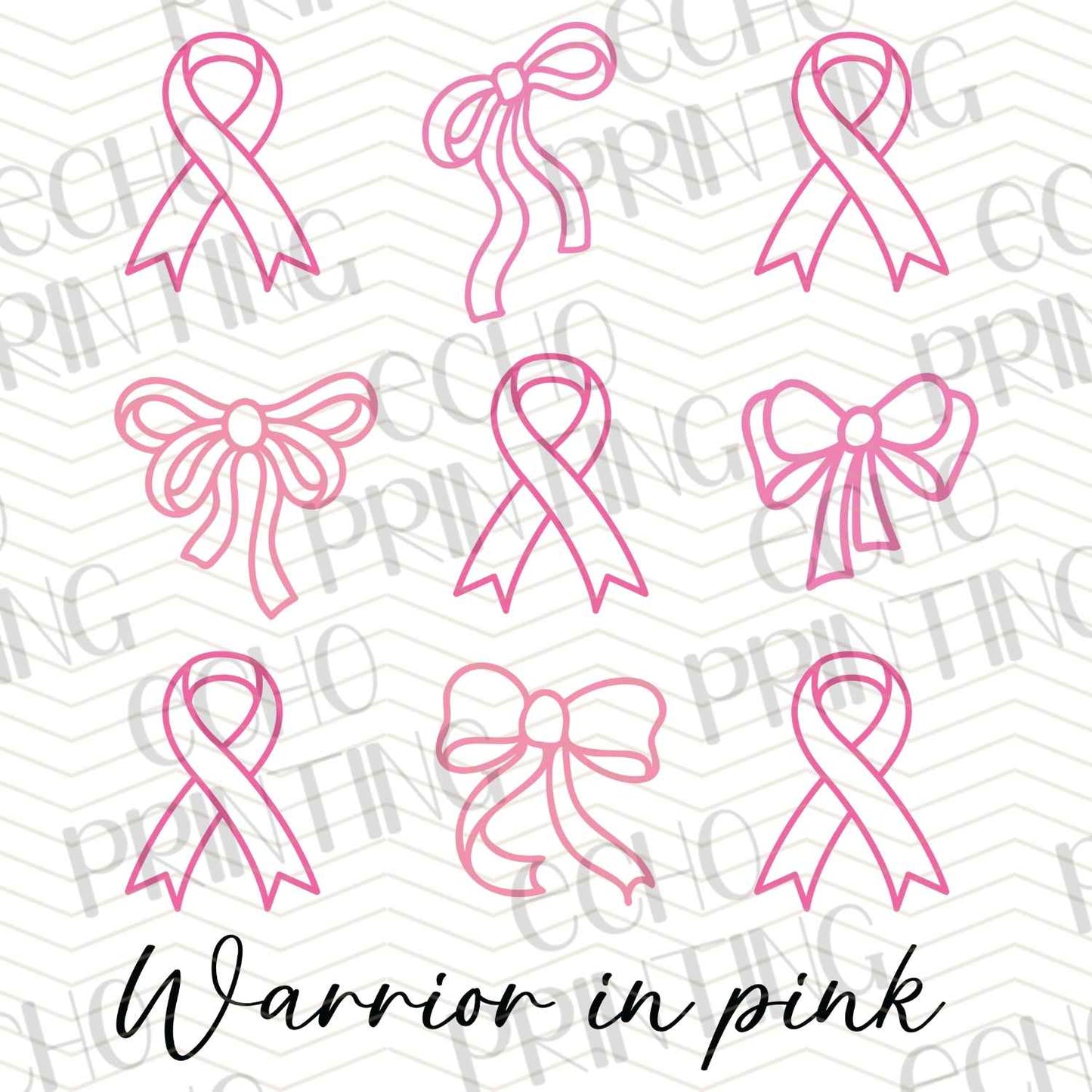 BSCRA 9 – PINK RIBBON CLUSTER – BREAST CANCER AWARENESS