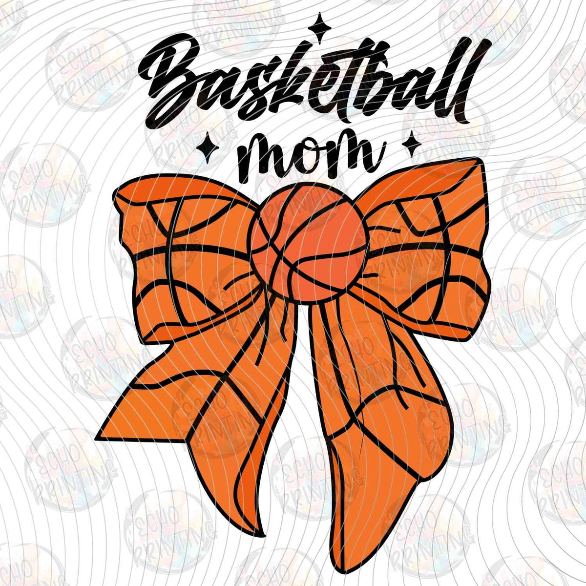 BSKG 46 - BASKETBALL MOM BOW