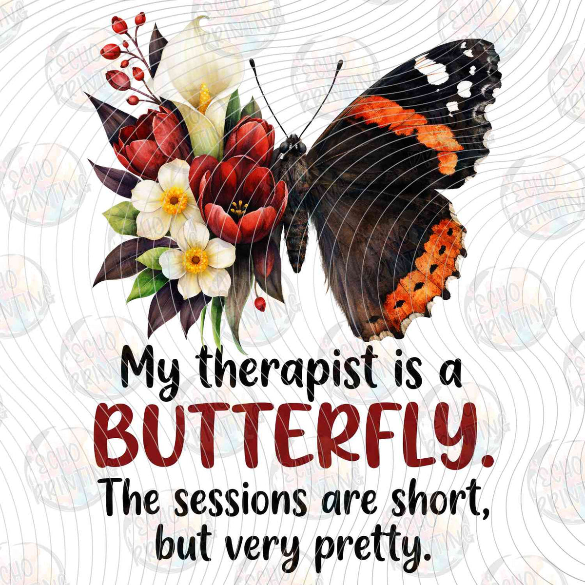 BTFLG 4 - BUTTERFLY THERAPIST FUNNY