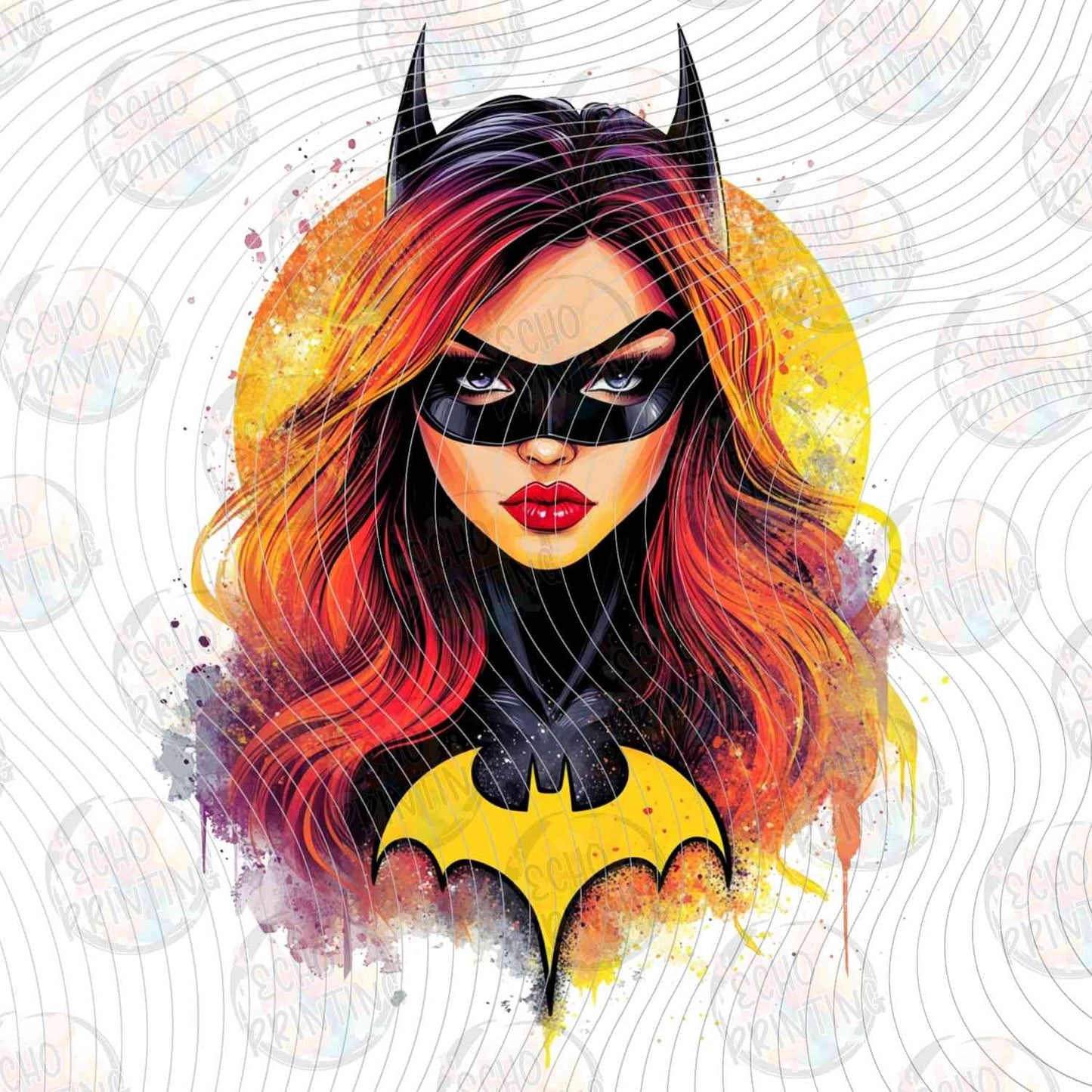 BTMNG 50 - RED HAIR HERO MASK ART