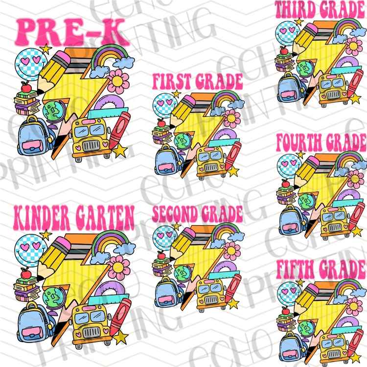 BTSG 250 - SCHOOL BUS GRADE LEVEL DESIGNS