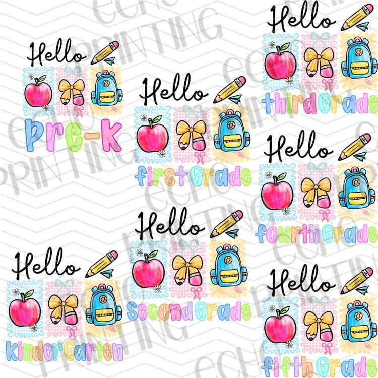 BTSG 251 - HELLO GRADE LEVEL SCHOOL DESIGNS
