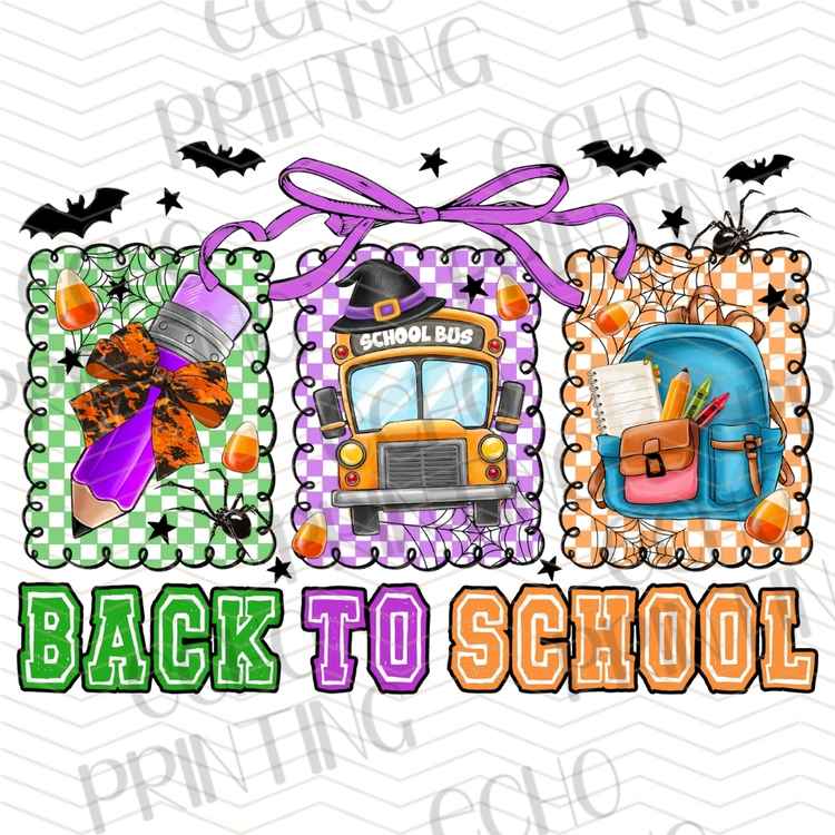 BTSG 267 - COLORFUL BACK TO SCHOOL COLLAGE