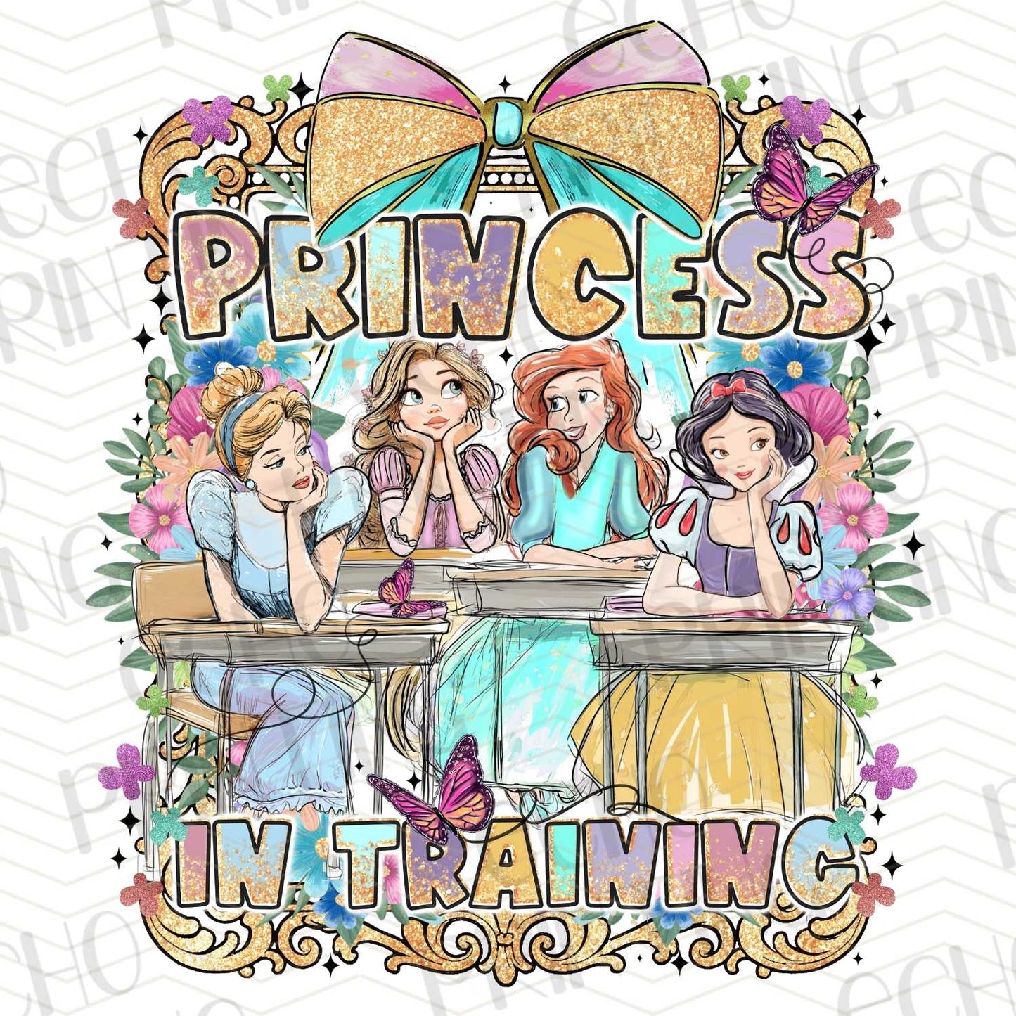 BTS 112 - STORYBOOK PRINCESSES IN CLASSROOM SETTING