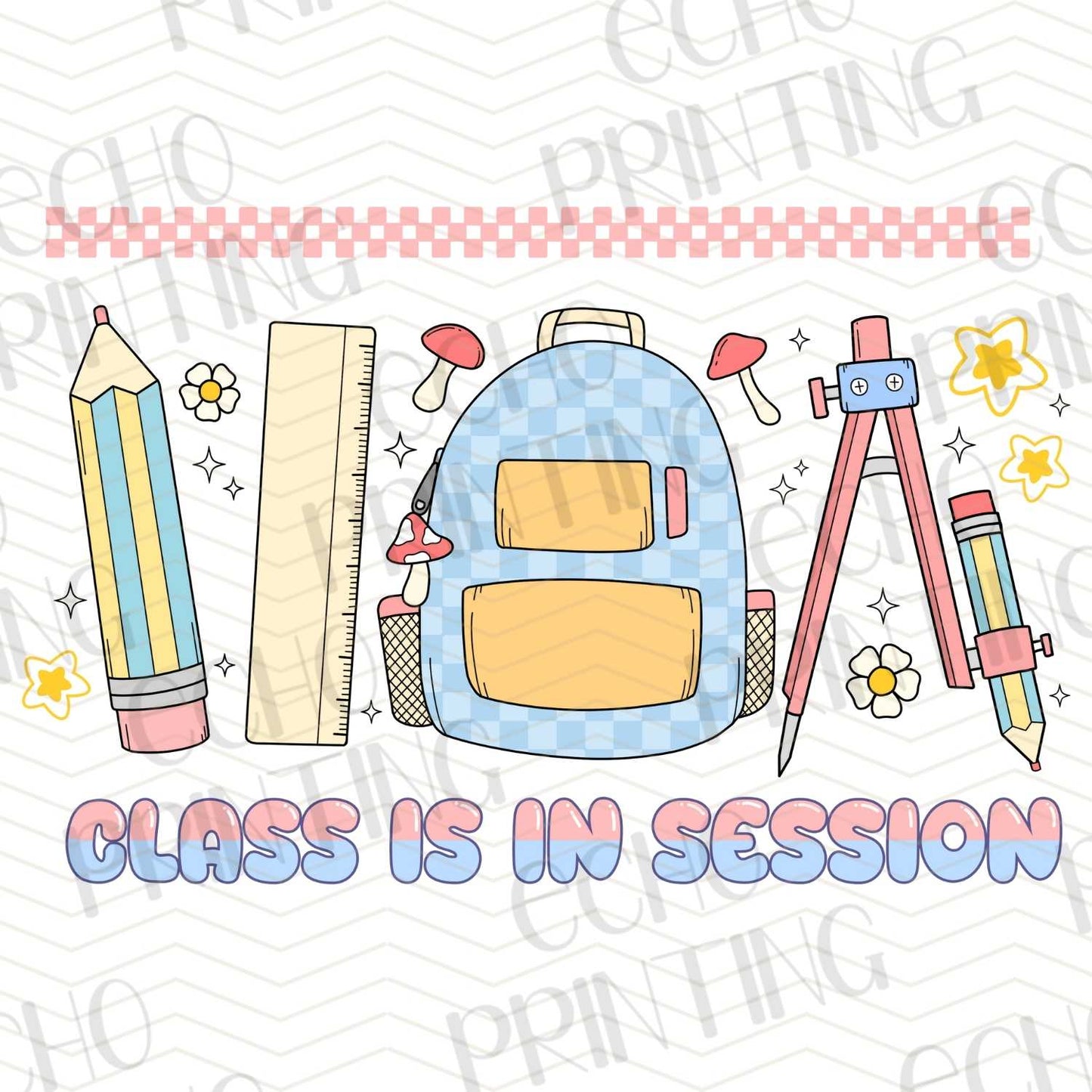 BTSG 11 - CLASS IS IN SESSION SCHOOL SUPPLIES LAYOUT