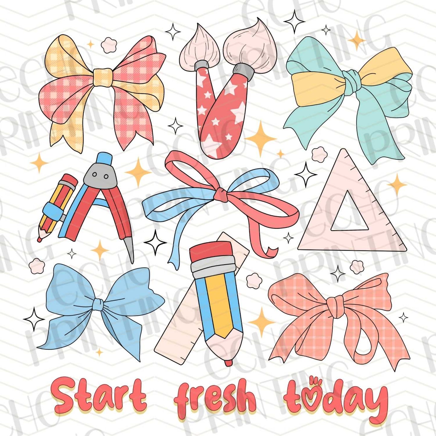 BTSG 25 - START FRESH TODAY WITH SUPPLIES AND BOWS