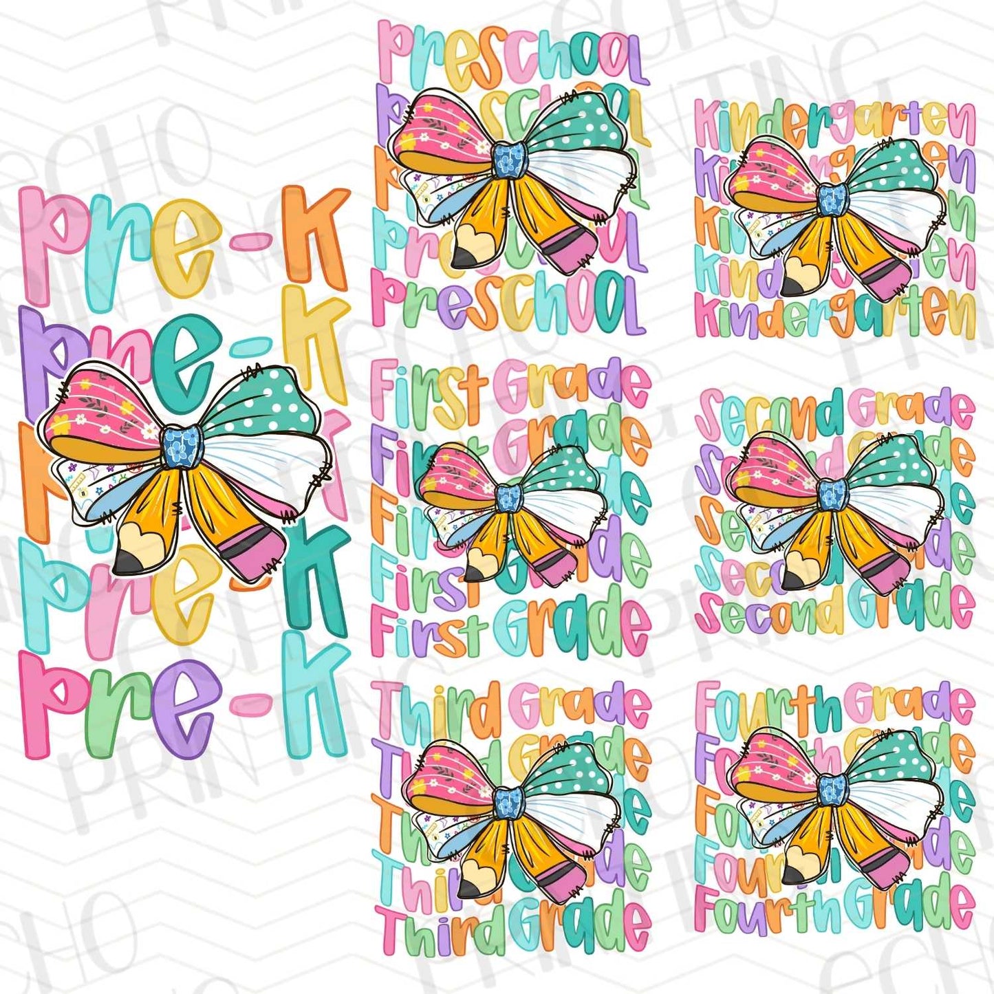 BTSG 55 – FESTIVAL COLOR BOW BACK TO SCHOOL CLASS