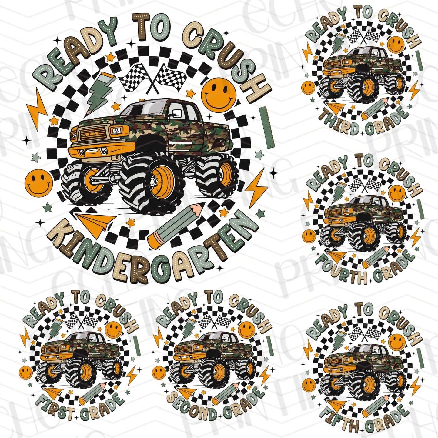BTS 57 – READY TO CRUSH KINDERGARTEN BACK TO SCHOOL TRUCK