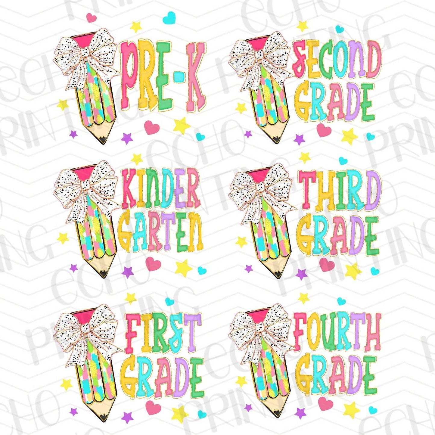 BTS 58 – SCHOOL SUPPLY STYLE GRADE LEVEL BACK TO SCHOOL
