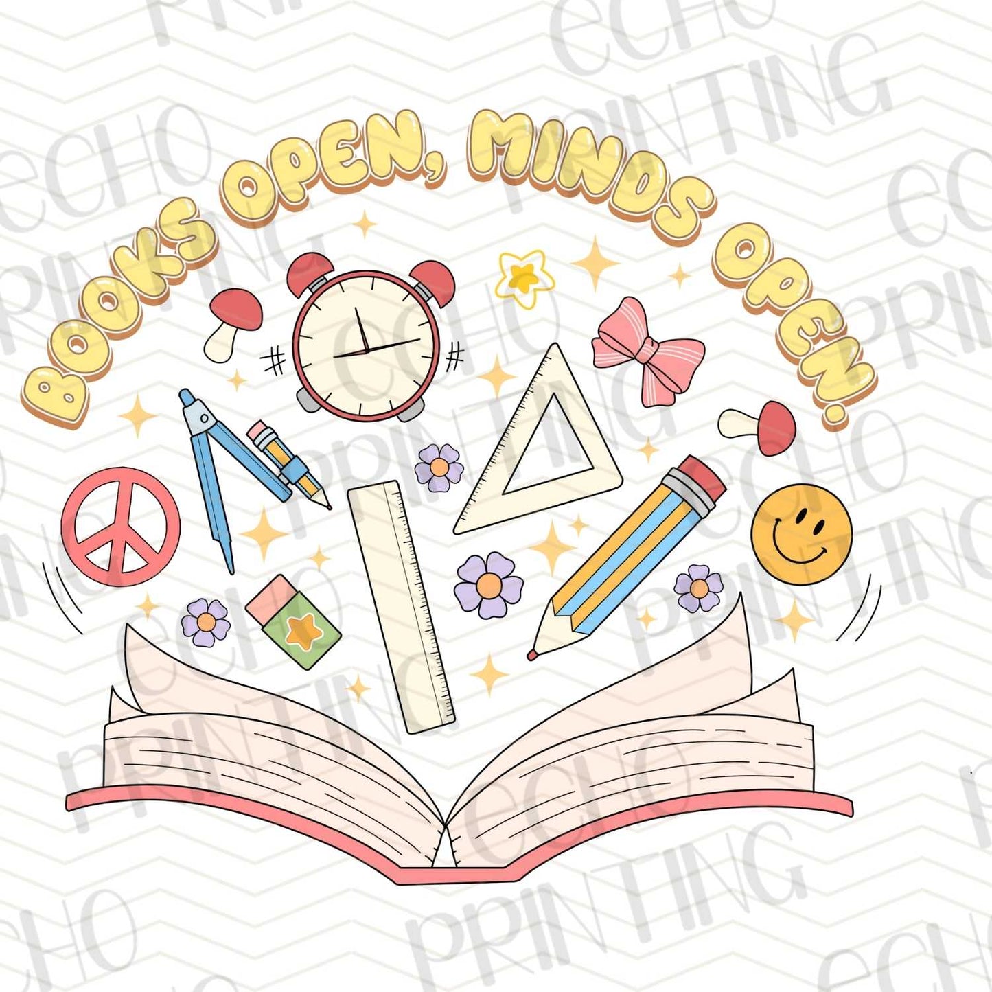 BTS 7 - BOOKS OPEN MINDS OPEN EDUCATION THEME