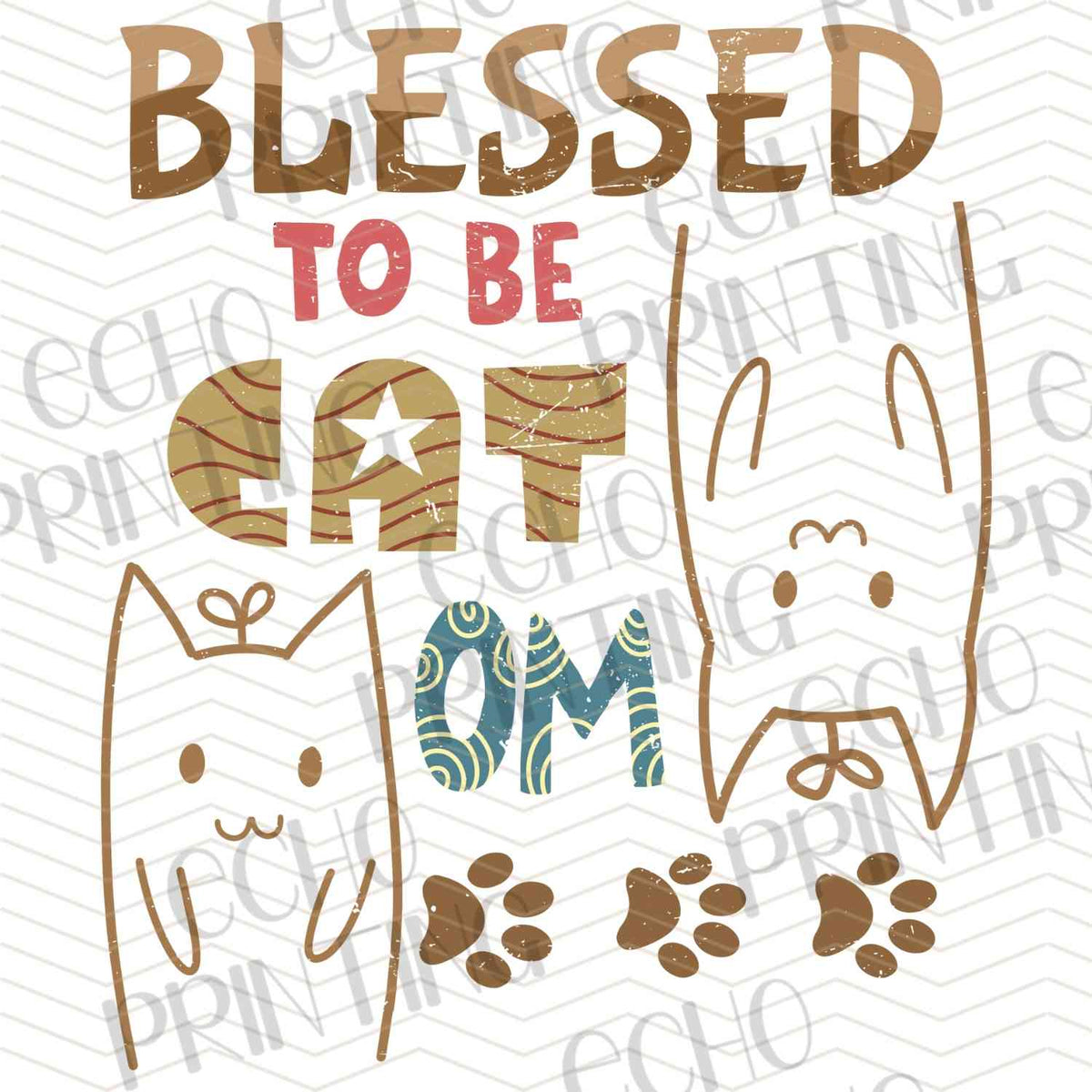 CATG 42 - BLESSED TO BE A CAT MOM