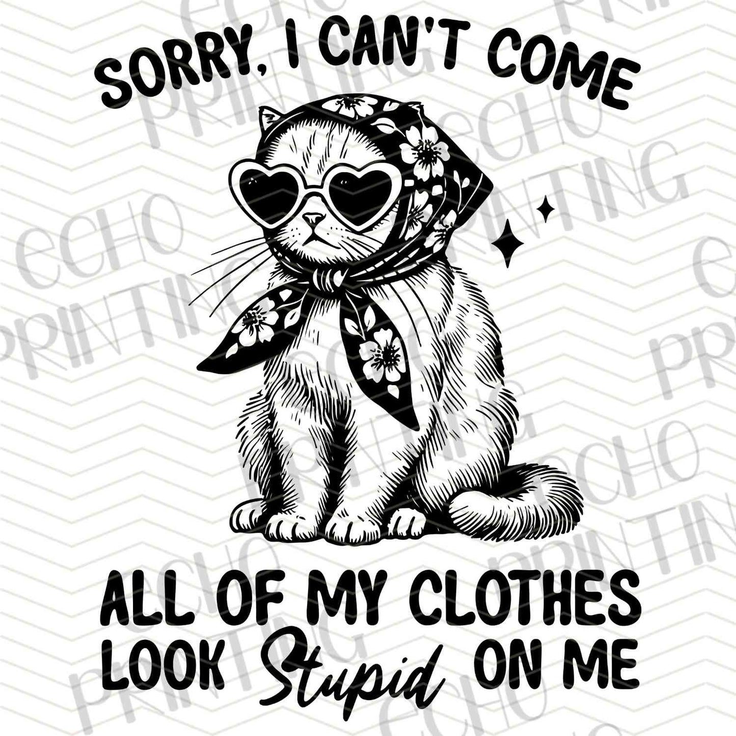 CATG 61 - ALL MY CLOTHES LOOK STUPID