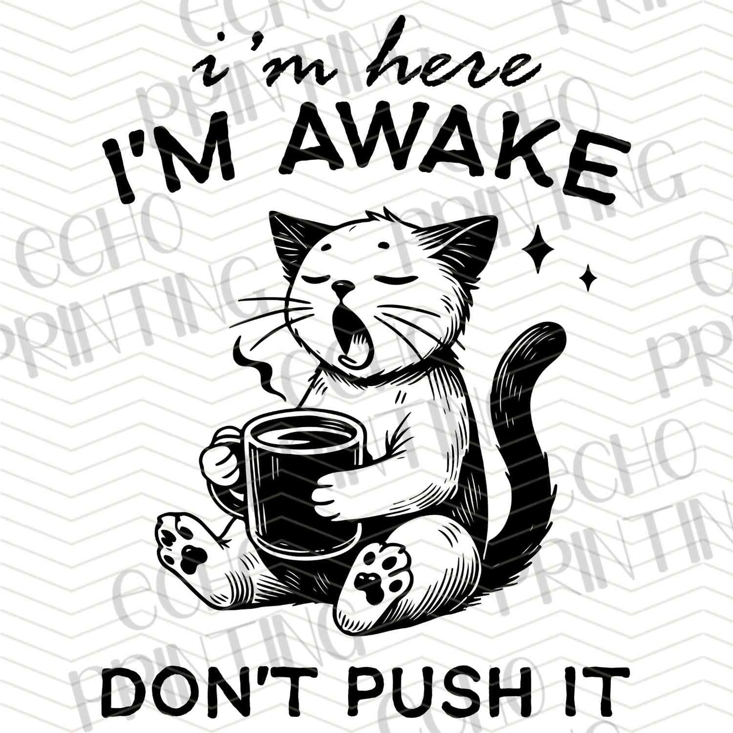 CATG 62 - IM AWAKE DONT PUSH IT