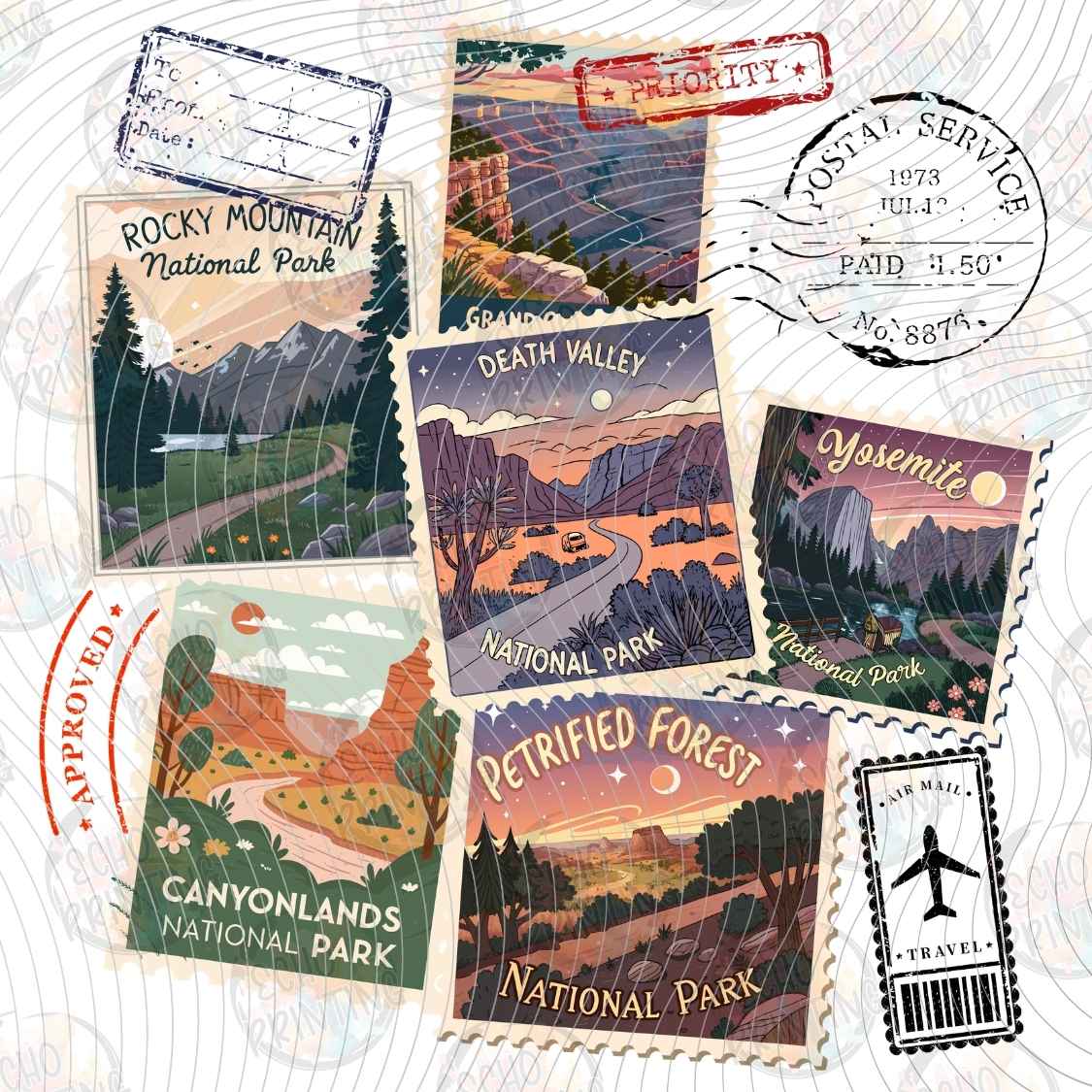 CMPG 125 - NATIONAL PARK POSTCARDS