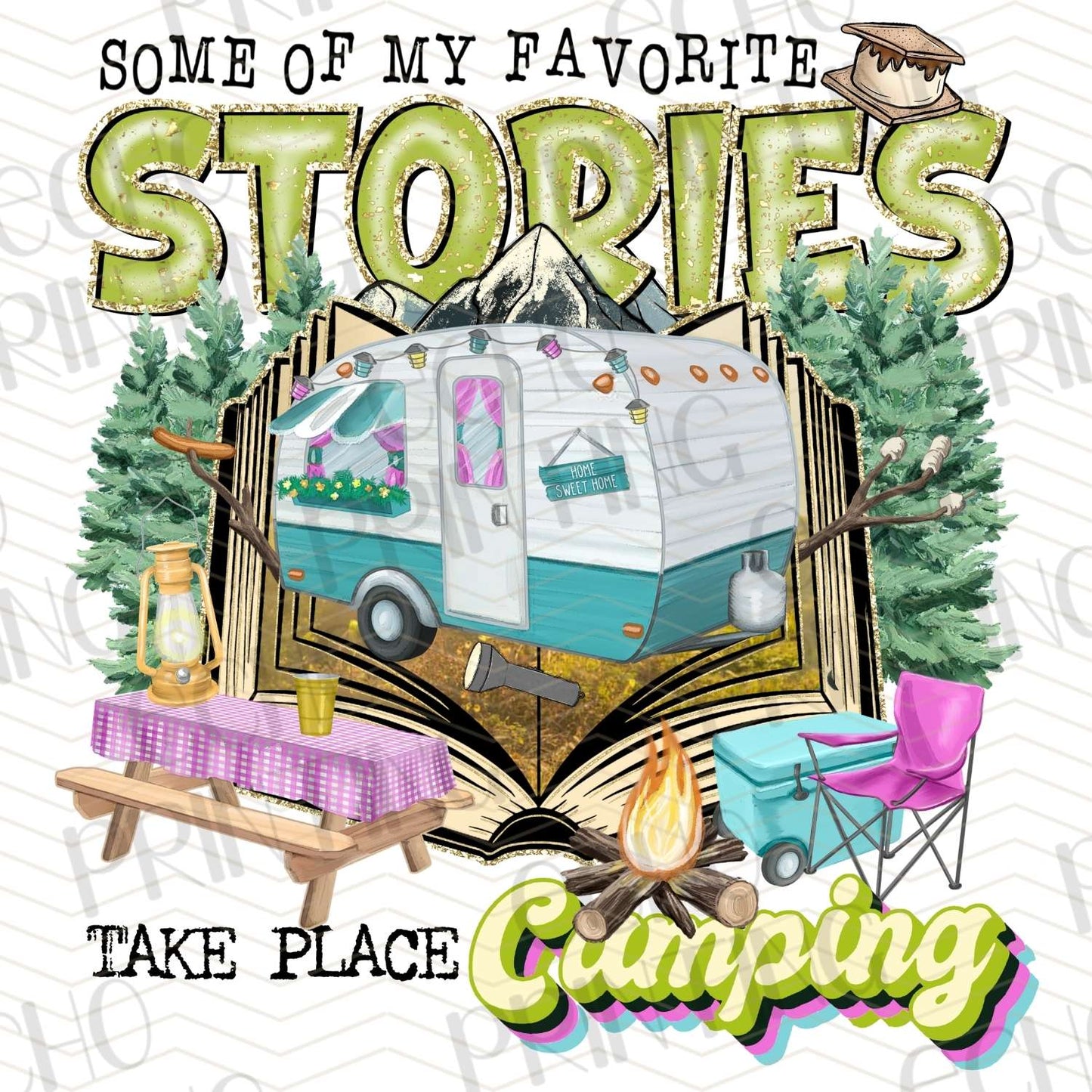 CMP 52 - FAVORITE STORIES TAKE PLACE WHILE CAMPING (TRAILER)