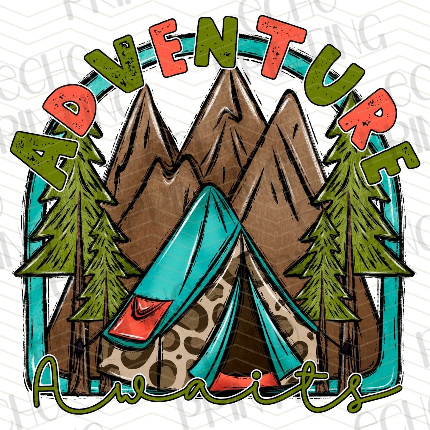 CMP 54 - ADVENTURE TENT CAMPING SCENE