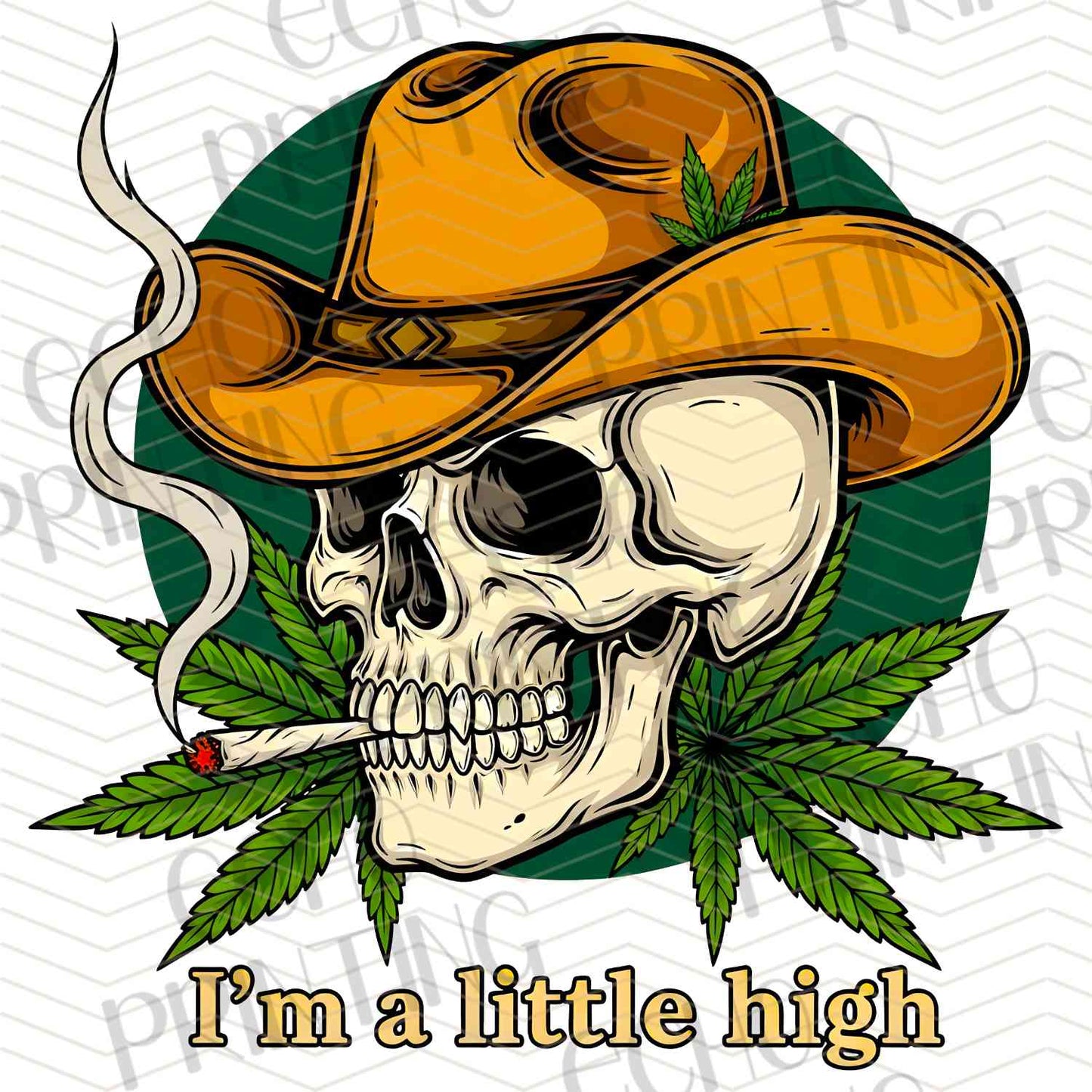 CNBG 18 – SKULL HAT LEAF