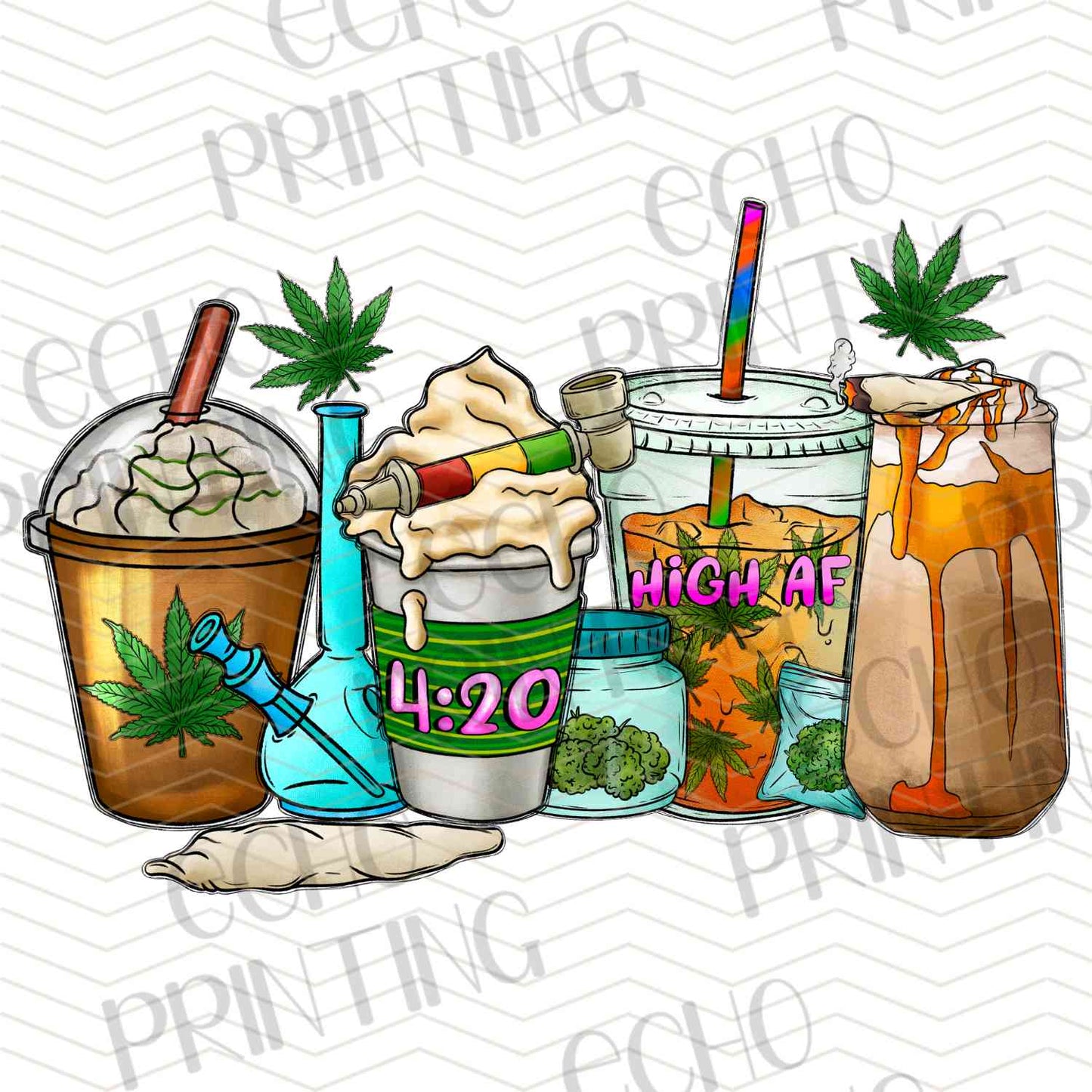 CNBG 20 – DRINK SET GRAPHIC