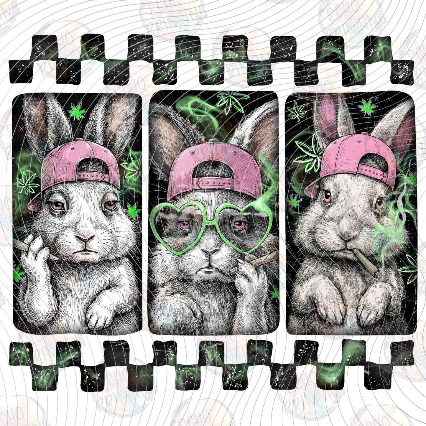 CNBG 77 - CAT CHECKER PATTERN