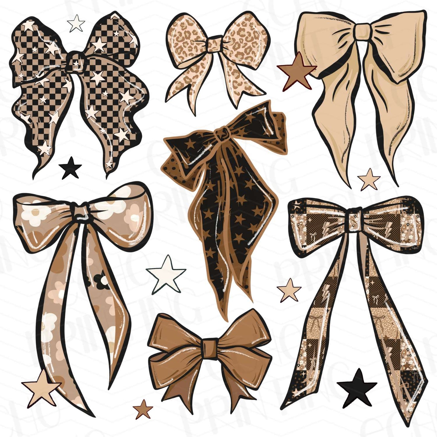 COGR 12 - NEUTRAL TONE BOW COLLECTION
