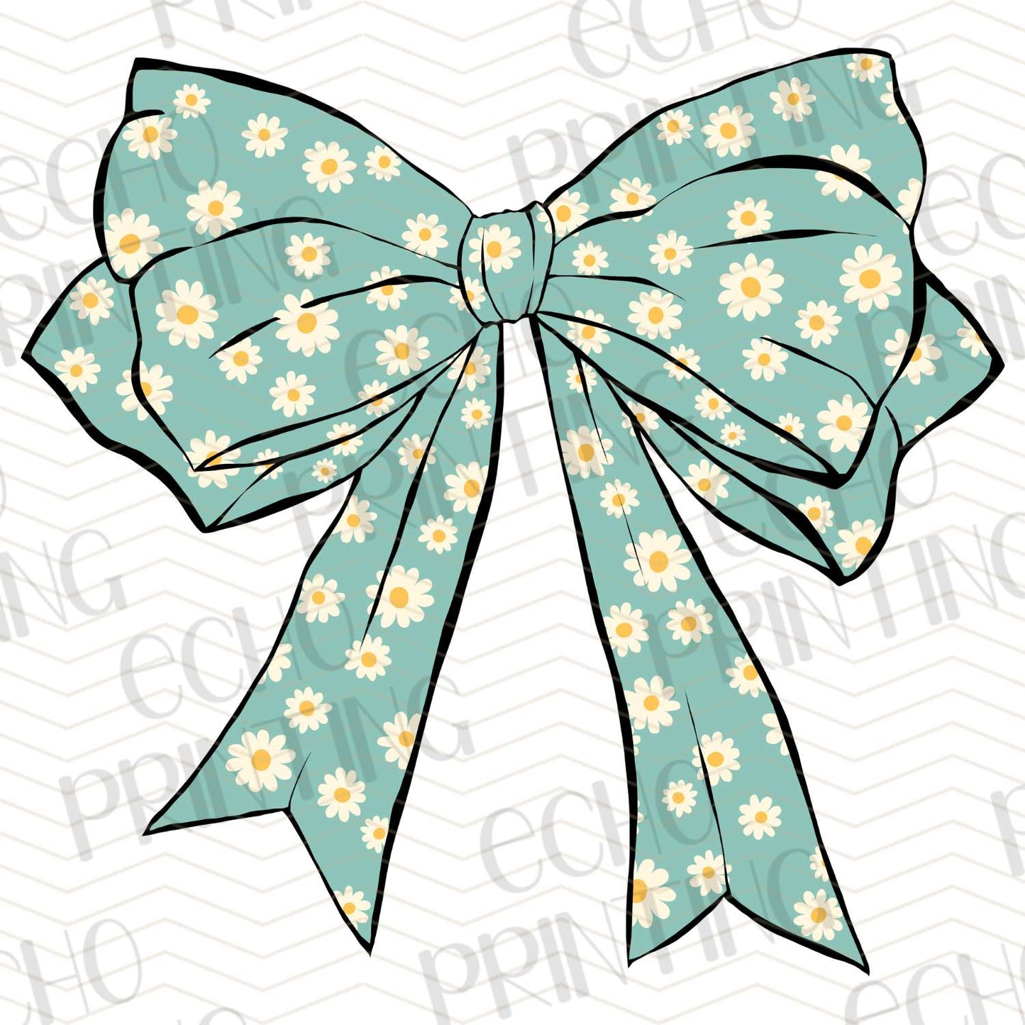 COGR 40 - MINT POLKA DOT BOW