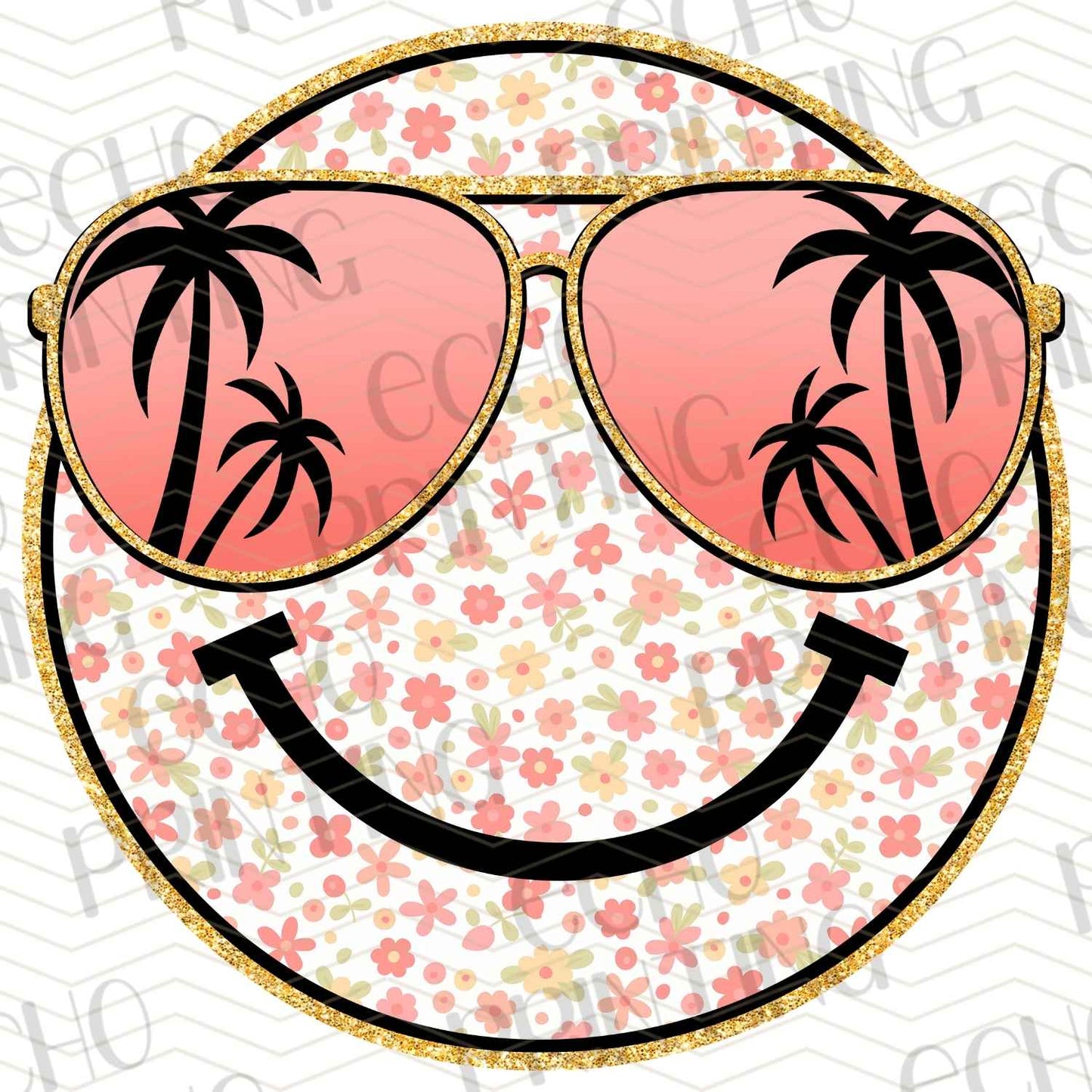 COGR 47 - RETRO FLOWER SMILEY