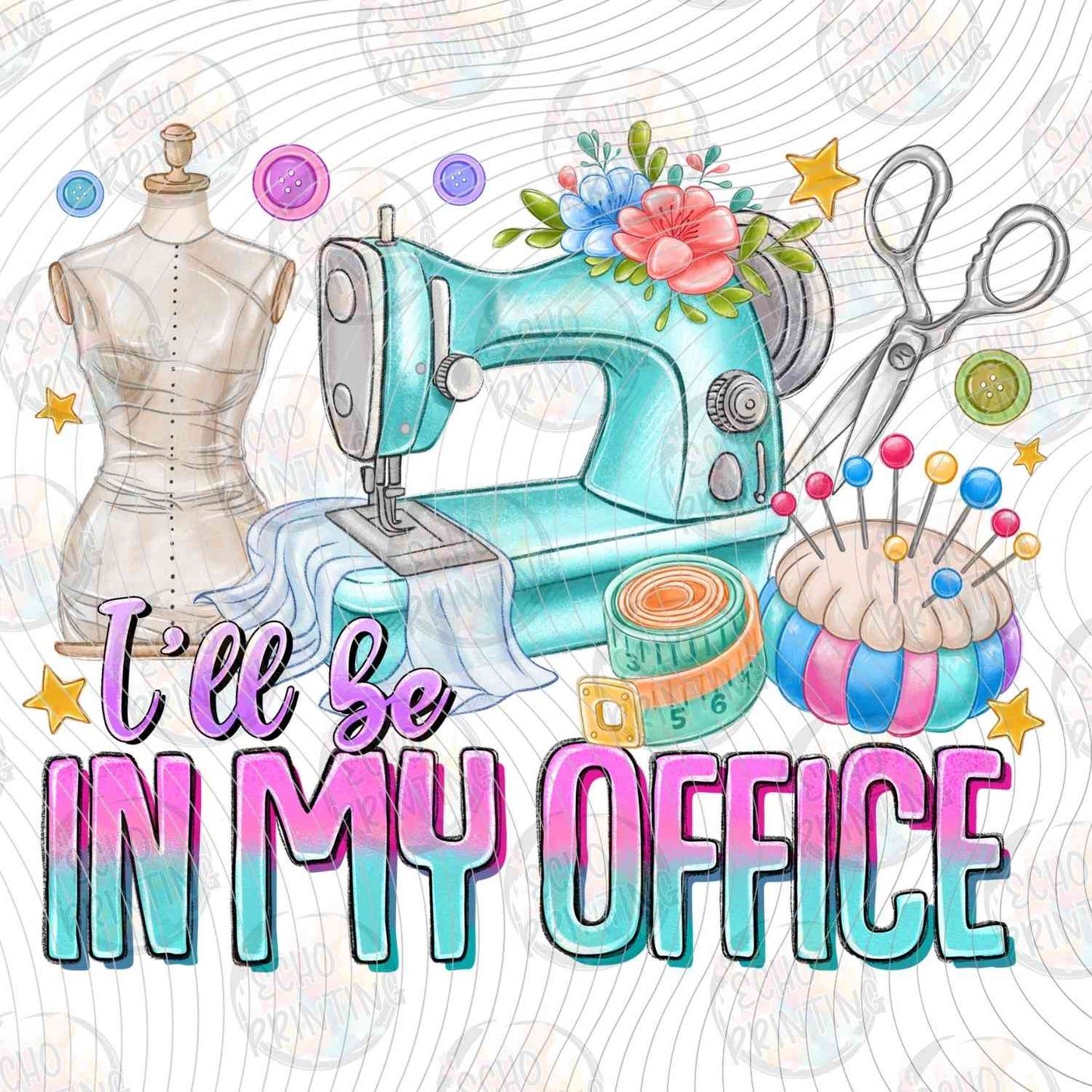 CRFTG 4 - SEWING IN MY OFFICE