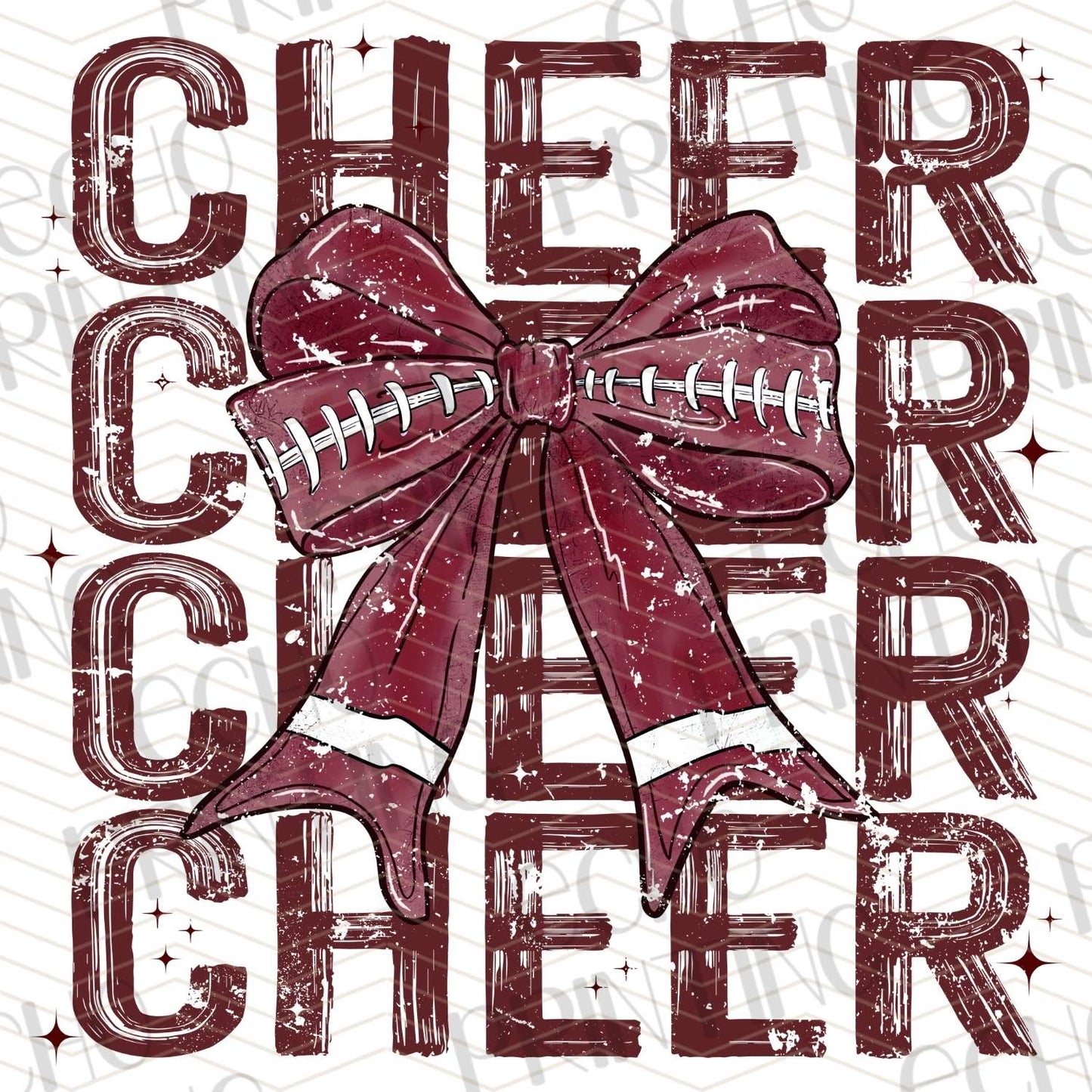 DCN 11 – STACKED CHEER IN RED