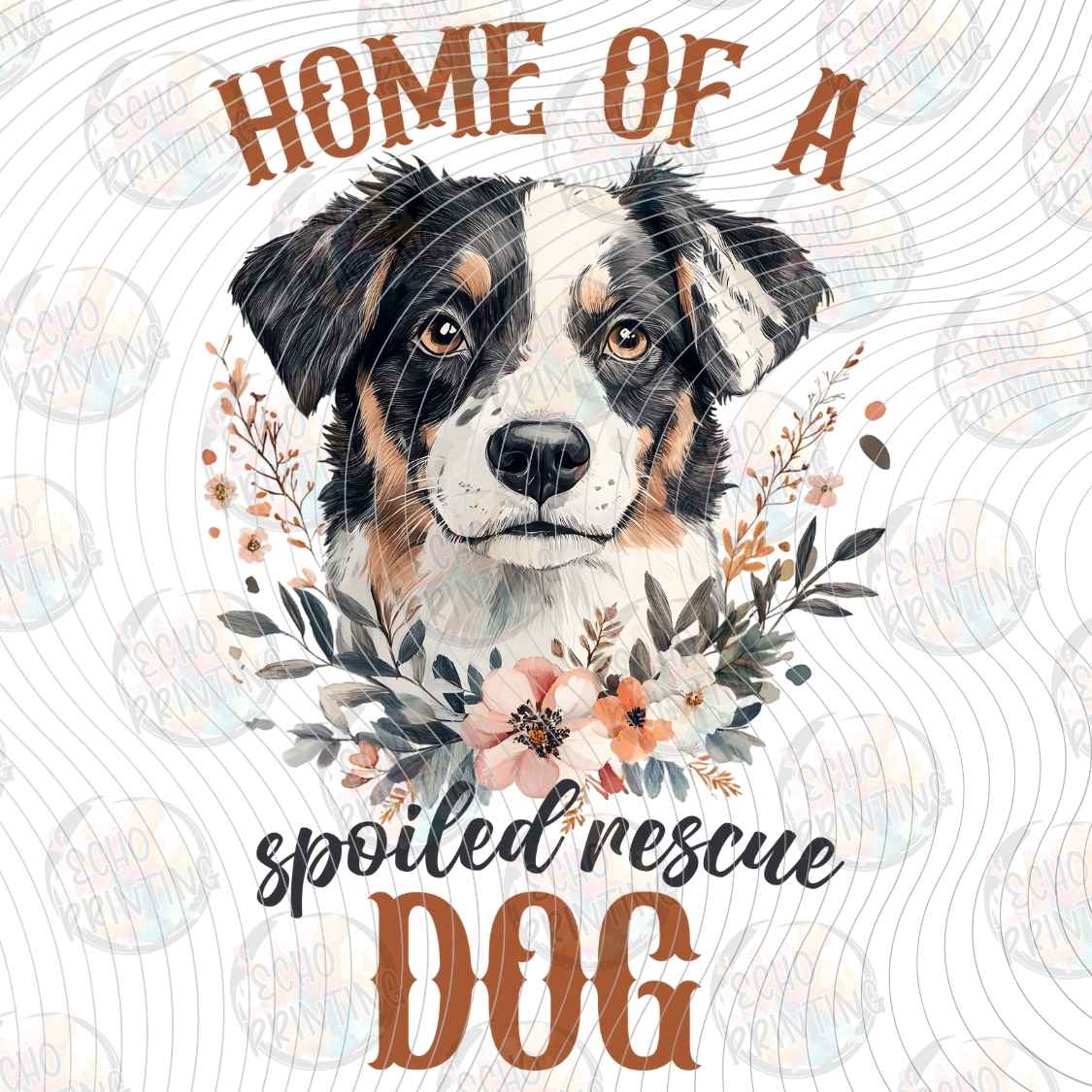 DGBSF 161 - HOME OF RESCUE DOG