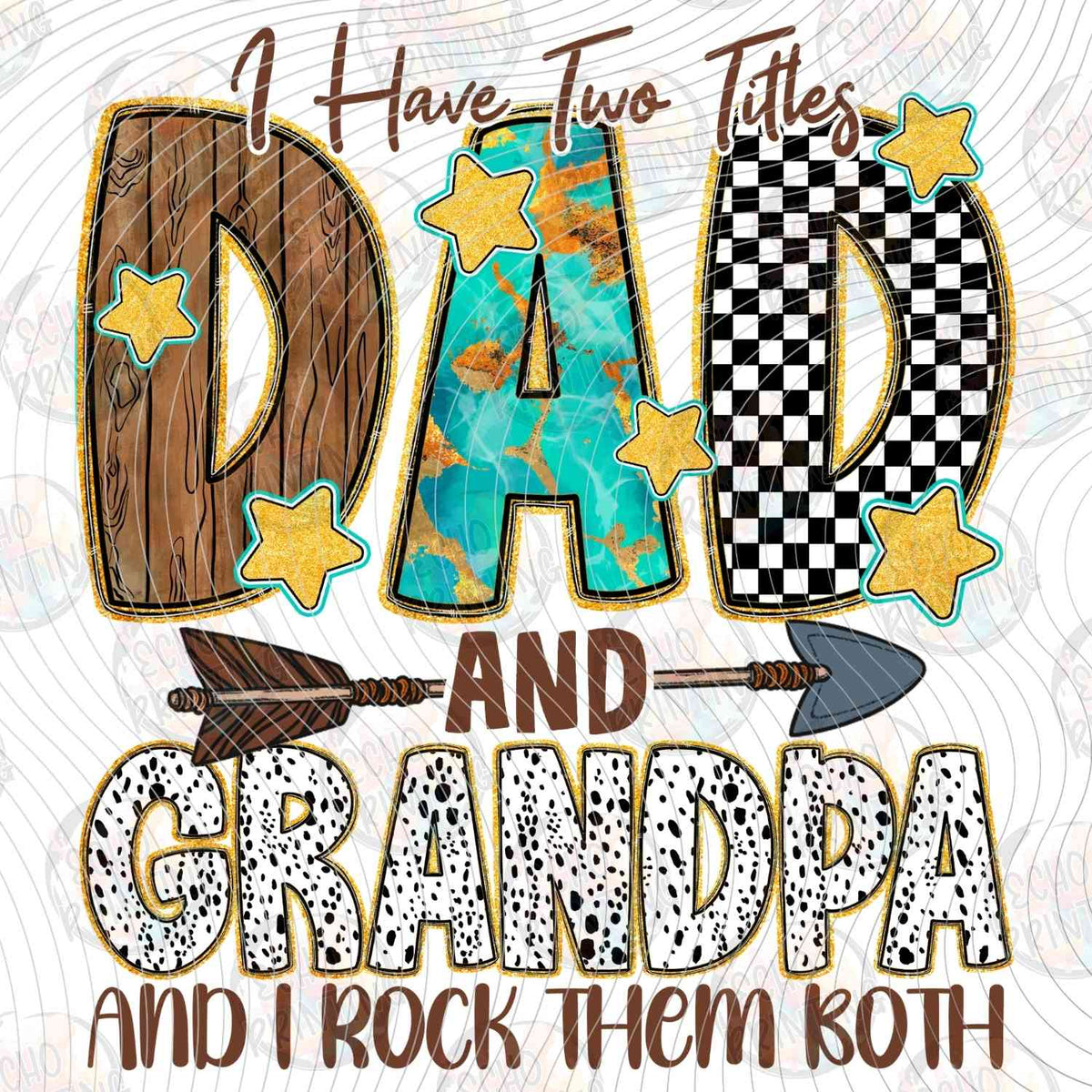 DGU 398 - DAD AND GRANDPA ROCK HERO