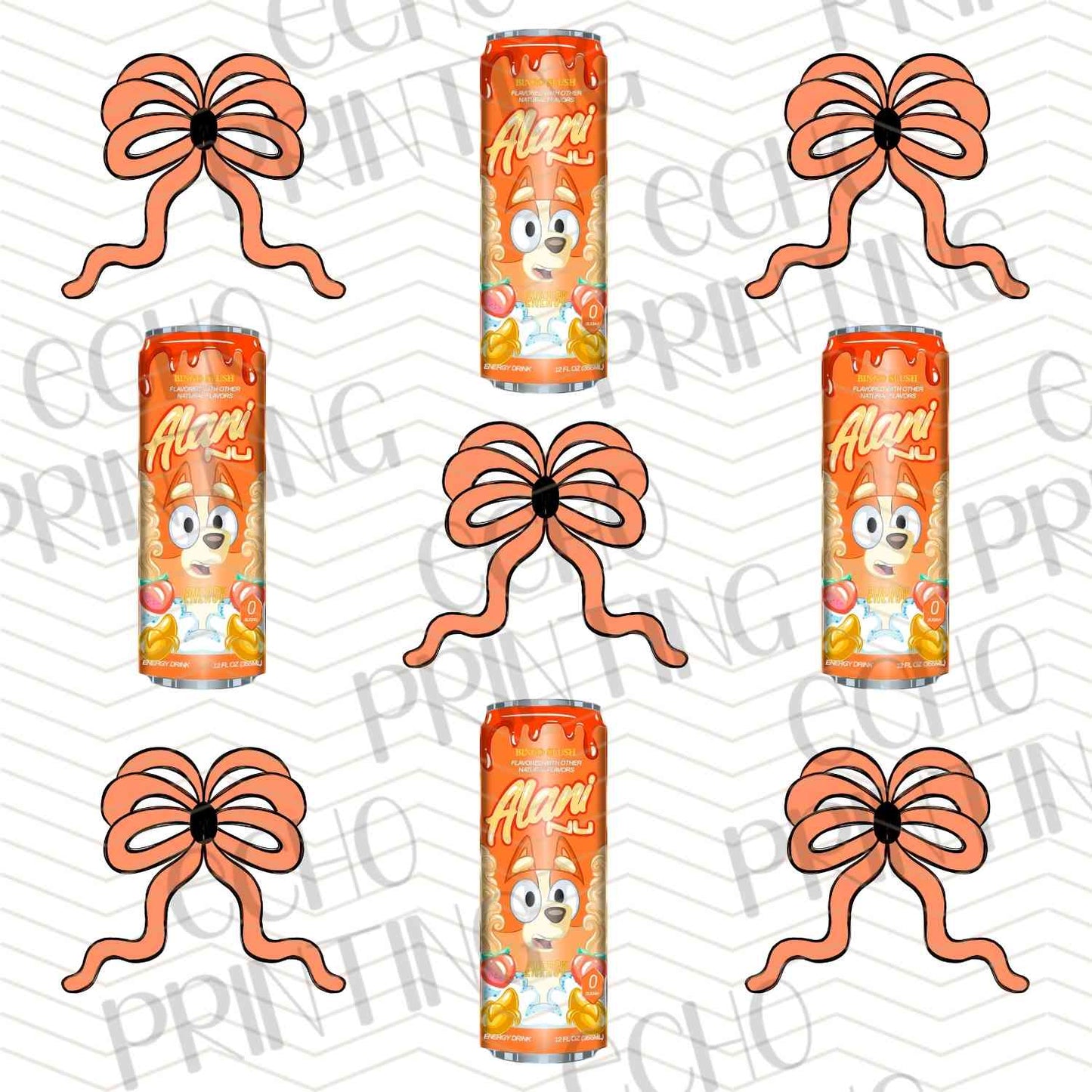 DNKG 362 – ORANGE DRINK PATTERN